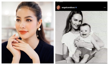 Viết hẳn dòng trạng thái tình cảm khoe con, Phạm Hương bẽ bàng khi bị tố đạo văn của thiên thần Candices Swanepoel