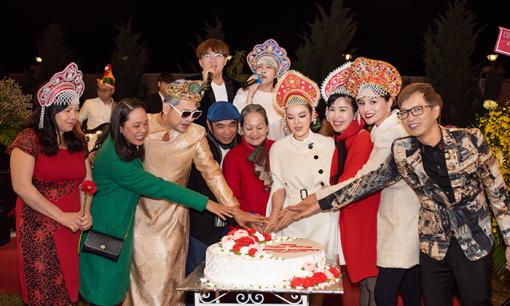 Thanh Bạch, Đại Nghĩa và dàn sao đón Giáng sinh trong resort triệu đô của Lý Nhã Kỳ