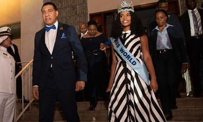 Tân Hoa hậu Thế giới 2019 được thủ tướng Jamaica chào đón khi về thăm quê nhà