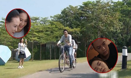 Hoa hồng trên ngực trái tập 43: Khuê khóc trong lòng Bảo vì nghĩ đến bệnh tình của Thái