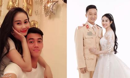 Bạn gái cũ của Tiến Linh đăng ảnh mặc váy cưới bên chồng sắp cưới