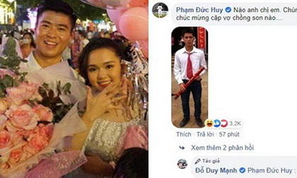 Vừa cầu hôn bạn gái lâu năm, Duy Mạnh đã ấn định ngày cưới, nhờ 'Hoàng tử Ả-rập' bê tráp hộ