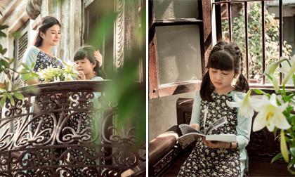 Diễn viên Kim Oanh hiếm hoi đăng hình ảnh con gái đáng yêu