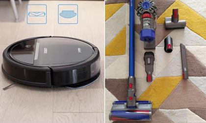 Nên mua robot làm sạch hay máy hút bụi? 
