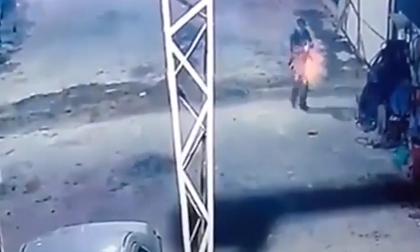 Clip giây phút hung thủ xả súng sát hại 2 người ở Lạng Sơn