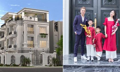 Ngày Tết, vợ chồng Đăng Khôi khoe không gian xa hoa, sang trọng chẳng khác gì khách sạn 5 sao trong căn biệt thự 46 tỷ mới tậu