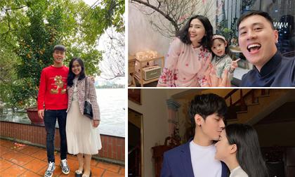 Các cặp đôi đình đám trên mạng đua nhau khoe ảnh tình tứ vào dịp năm mới