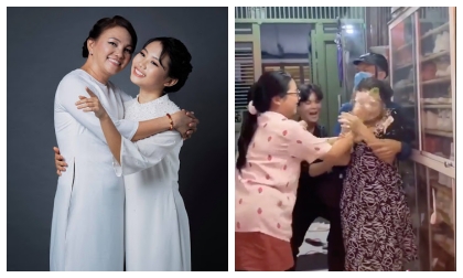 Vô tư rượt đuổi, trét bánh kem đầy mặt mẹ ruột, Phương Mỹ Chi bị cộng đồng mạng chỉ trích gay gắt