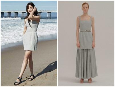 Cùng một chiếc váy, Song Hye Kyo được netizen khen tới tấp vì quá sexy, mẫu hãng bị ví như 'cái nơm'