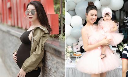 Lúc bầu bí giấu nhẹm, đến giờ Trà Ngọc Hằng mới đủ 'dũng khí' để tung bộ ảnh vòng hai lùm lùm