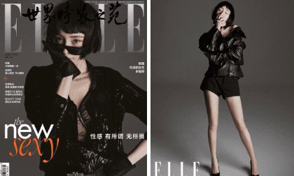 Với kiểu tóc ngắn cá tính, Dương Mịch khiến dân tình 'xịt máu mũi' khi để lộ nội y, không quên khoe đôi chân cực phẩm 