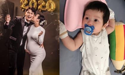 Diễn viên Trà Ngọc lần đầu đăng ảnh con sau 2 tháng sinh