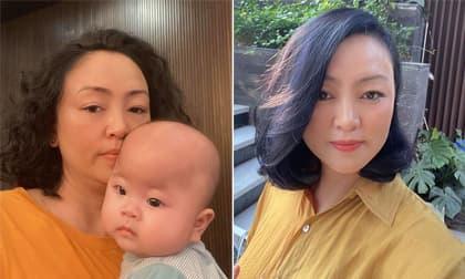 Mẹ chồng ca nương Kiều Anh được khen trẻ như thiếu nữ khi cắt tóc, nhuộm highlight