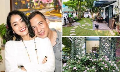 Khu vườn ngập tràn sắc hoa của cựu thành viên nhóm nhạc 'Con gái' - Xuân Nhị