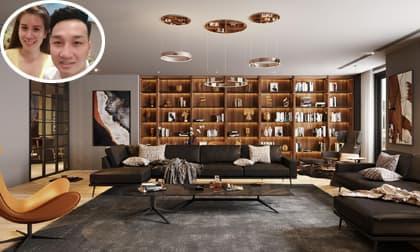 Hé lộ căn hộ siêu sang trọng của vợ chồng MC Thành Trung