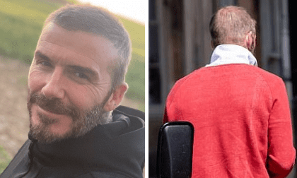 Bị nghi hói đầu, David Beckham liền đáp trả bằng hình ảnh mới toanh