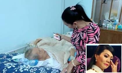 Ngọc Huyền đau lòng khi cha nuôi qua đời nhưng không thể về Việt Nam tham dự tang lễ