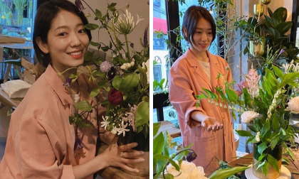 Tự tay cắm hoa cho người đặc biệt, Park Shin Hye nhận được cơn mưa lời khen vì điều này 