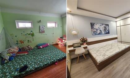 Thanh niên phá dỡ phòng 'ổ chuột' thành không gian mới: Nhìn qua như hai thế giới khác biệt