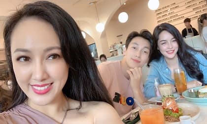 Cách nhau 12 tuổi, nhan sắc BTV Hoài Anh vẫn cân đẹp đàn em 'hotgirl thẩm mỹ'