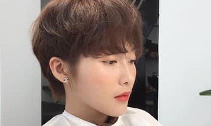 Lần đầu cắt phăng mái tóc dài, Khả Ngân tâm trạng đăng status 'tạm biệt'