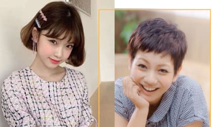 Kiểu tóc ngắn nào phù hợp với những cô nàng có khuôn mặt tròn nhỏ và lượng tóc ít, nhiều dầu?