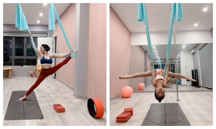 Ốc Thanh Vân khoe con gái mới 7 tuổi đã làm được những động tác yoga cực 'khó nuốt', đến người lớn còn thua