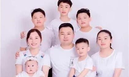 Bà mẹ ngoài 30 tuổi đã sinh sòn sòn 7 đứa con vì không muốn lãng phí gen tốt của chồng