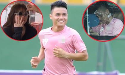 Quang Hải xuất hiện sau ồn ào bị hack Facebook, Huỳnh Anh vào TP.HCM cổ vũ bạn trai?