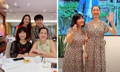 Chưa tổ chức đám cưới, Á hậu Thúy Vân đã được mẹ chồng chiều chuộng hết mực