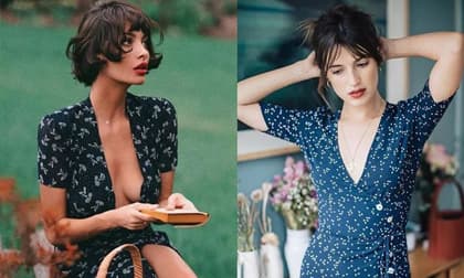 Ngực lớn và ngực phẳng, có gì khác biệt khi mặc cùng một chiếc váy?!