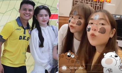 Không chỉ khéo lấy lòng mẹ chồng tương lai, Huỳnh Anh còn ngày càng thân thiết với chị dâu Quang Hải