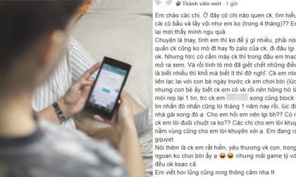 Đang bầu bí, cô vợ phát hiện ra chồng tìm cách 'chăn lại mối cũ' 