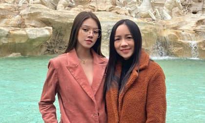 Chân dung người mẹ trẻ trung, sành điệu của Hoa hậu Jolie Nguyễn