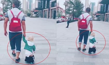 Nhờ chồng đưa con đi chơi, mẹ trẻ hẳn phải 'điên tiết' khi thấy hình ảnh này, còn dân mạng được dịp cười thả phanh