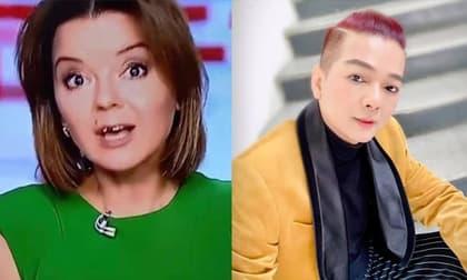 MC Marichka Padalko rụng răng khi dẫn chương trình truyền hình lại có nhan sắc y hệt Vũ Hà