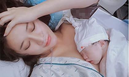 'Phù thủy' Vân Navy sinh con đầu lòng sau hơn một năm cưới 