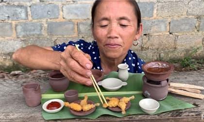 Hết siêu to khổng lồ, bà Tân Vlog bất ngờ chuyển sang làm đồ ăn 'siêu nhỏ bé tí': Dân mạng phản hồi tích cực 