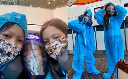 Diva Hồng Nhung và hai con đã về Việt Nam sau nhiều tháng ở Mỹ