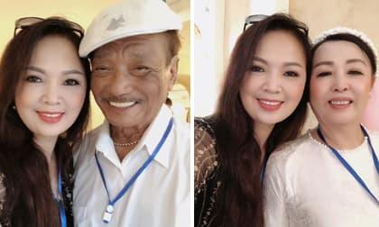 NSND Kỳ Thái Bảo đăng ảnh chụp cùng những 'cây đa cây đề' trong làng nhạc Việt Nam