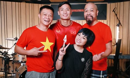 NTK Đức Hùng và Dũng trung vệ góp mặt trong MV ca nhạc cổ động chống dịch Covid