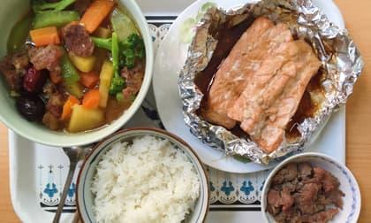 Nhìn mâm cơm bố mẹ chồng làm cho con dâu đang ở cữ khiến chị em nào cũng ao ước