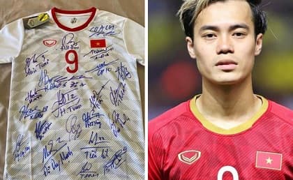 Văn Toàn bán áo đấu được 300 triệu để ủng hộ Hải Dương chống dịch