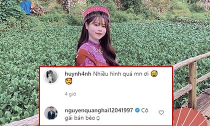 Quang Hải lần đầu tương tác lại với Huỳnh Anh trên mạng xã hội sau nghi vấn rạn nứt