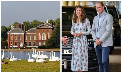 Tìm thấy một thi thể trong hồ nước ngay trước cung điện của vợ chồng Hoàng tử William và Công nương Kate