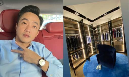 Cường Đô la hé lộ căn phòng đồ hiệu trong biệt thự tiền tỉ