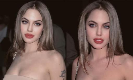 Sự thật đằng sau bộ ảnh Angelina Jolie ở thời đỉnh cao nhan sắc: Hóa ra lại là hàng nhái