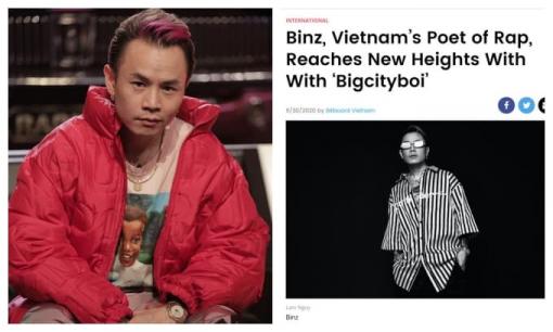 Binz được Billboard - Mỹ vinh danh là 'nhà thơ Rap của Việt Nam'