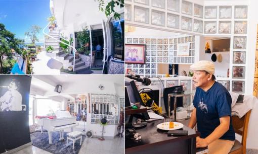 Không gian căn hộ, nơi nhạc sĩ Trần Tiến đang nghỉ ngơi và dưỡng bệnh ở Vũng Tàu 