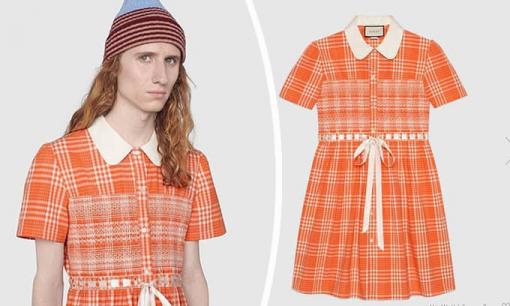 Thương hiệu Gucci ra mắt váy áo cho nam giới, liệu có đấng mày râu nào bỏ ra 50 triệu để mua chiếc váy này? 